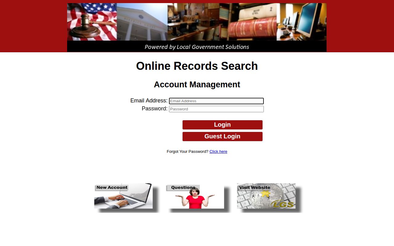 San Jacinto County warrant-related court record search source
